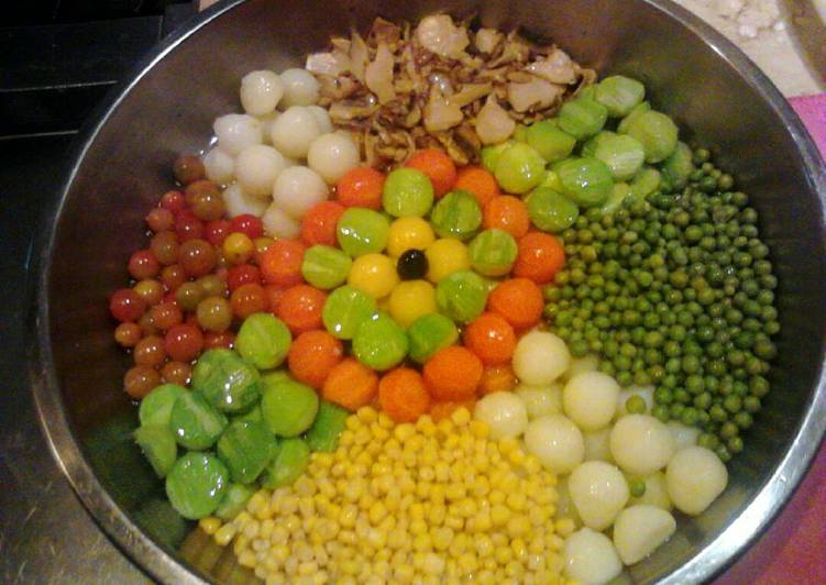 Garden Vegetables خضار سوتيه صحى ١٠٠ بالصور من Chef Mahmoud Salama كوكباد