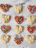 Galletas decoradas de almendra y coco veganas