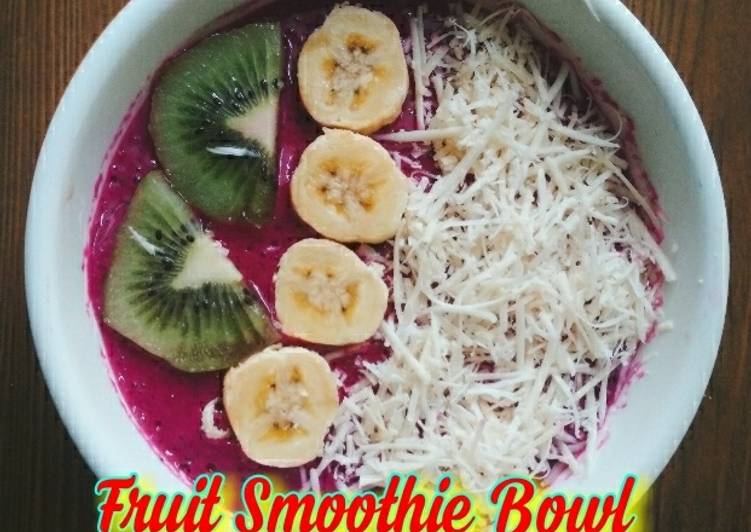 Resep Fruit Smoothie Bowl, Enak Banget