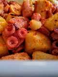 PULPO🐙A La Gallega, En Colombia😋...!