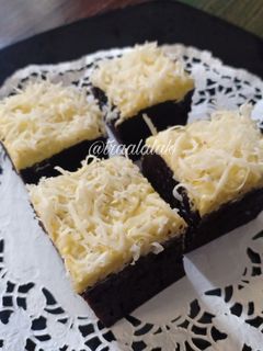 Foto resep Brownies Ekonomis No Oven No Mixer Tanpa DCC