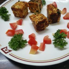 A picture of Herbed Paneer bites.