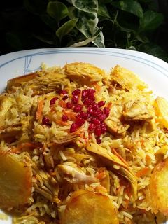 عکسی از دستور هویج پلو