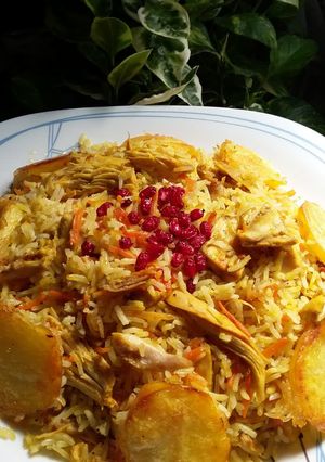عکسی از دستور هویج پلو