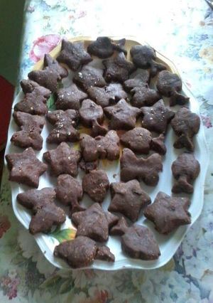 O poză a rețetei Salam de biscuiți.