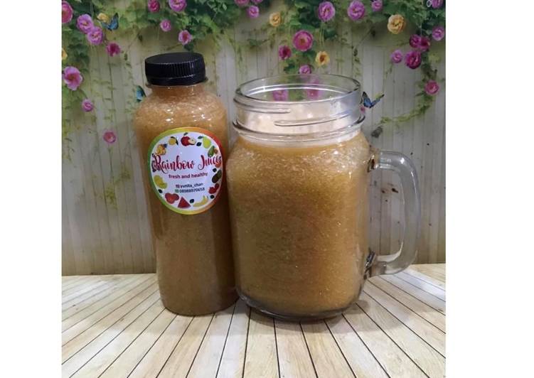 Langkah Mudah untuk Membuat Diet Juice Pokchoy Papaya Cauliflower Pear Calamansi, Lezat