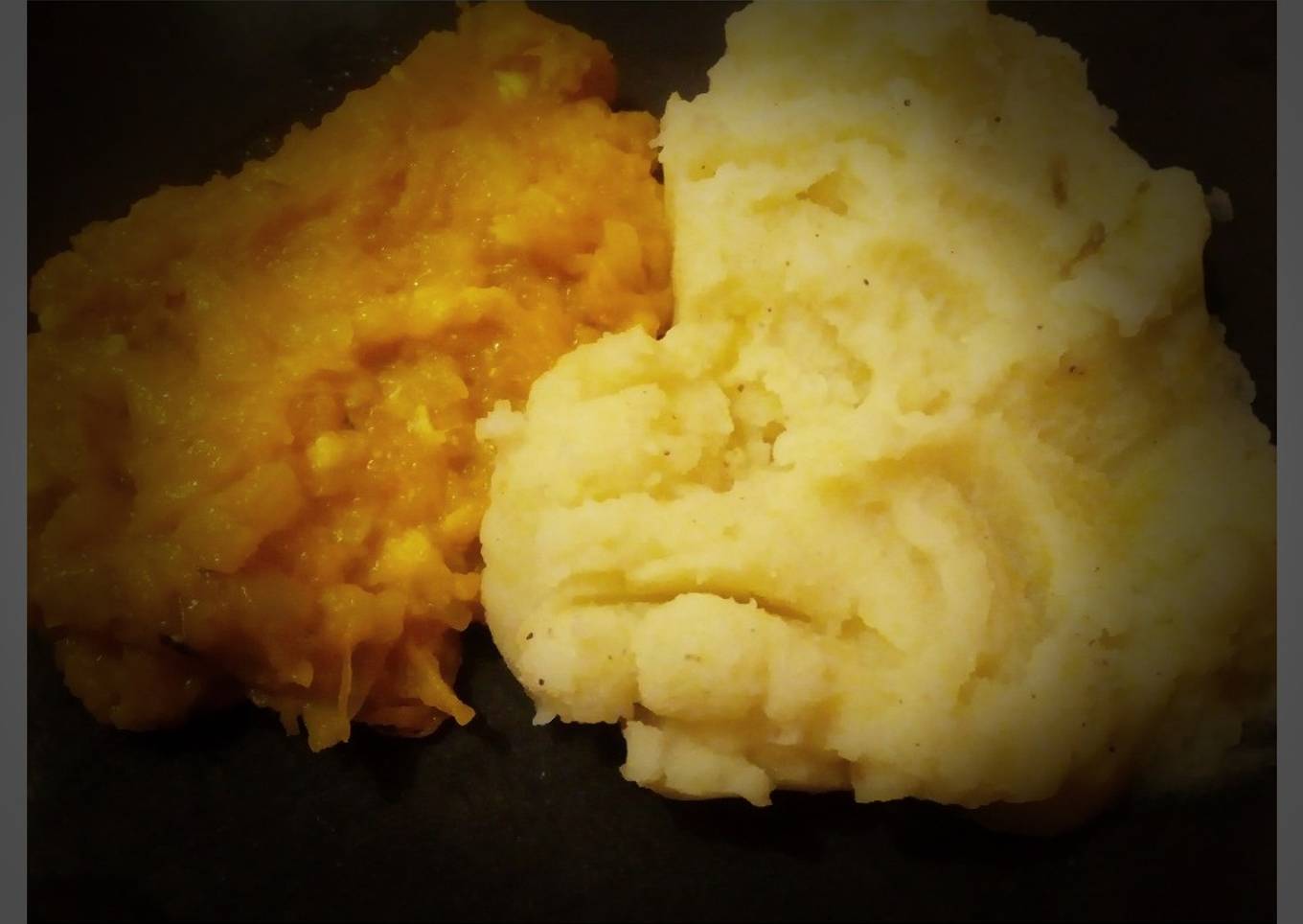 Puré de papa & Calabaza