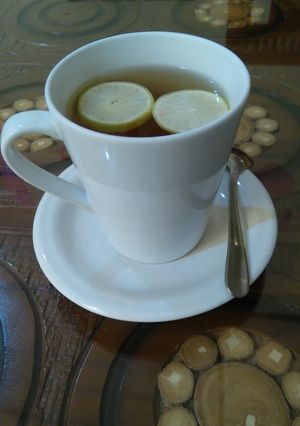 Foto resep Hot lemon tea + Honey