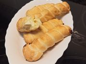 Una foto de snack salado facil
