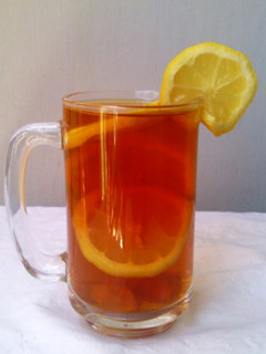 A picture of Lemon Ginger Tea.