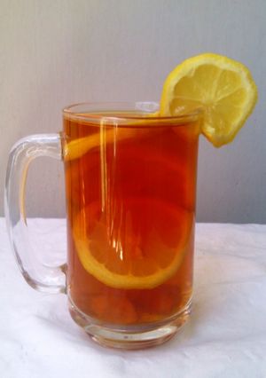 A picture of Lemon Ginger Tea.