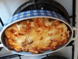 Rakott cukkini póréhagymával