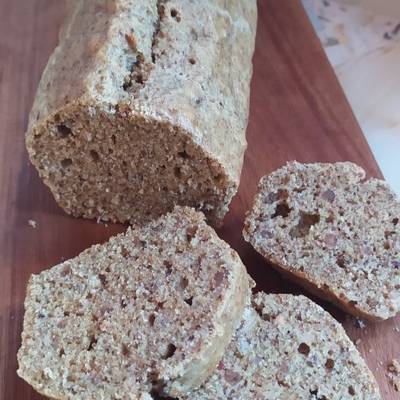 Pan de Almendras. Pan Paleo Receta de graciela martinez @gramar09 en  Instagram - Cookpad