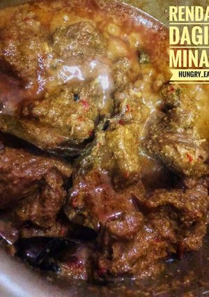 Foto resep Rendang Minang