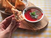 Gambar popia isi ketam