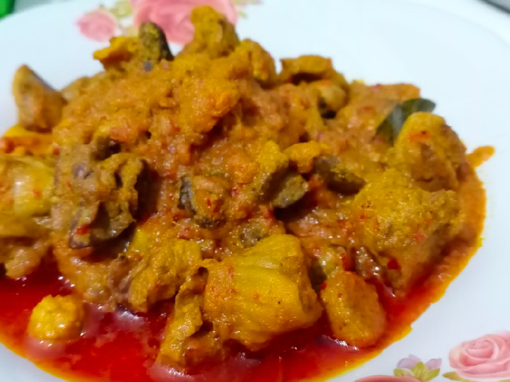 Resep Ati Ayam rendang Ala ibu kirei Anti Gagal