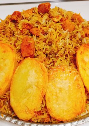 عکسی از دستور عدس پلوی گلستانی