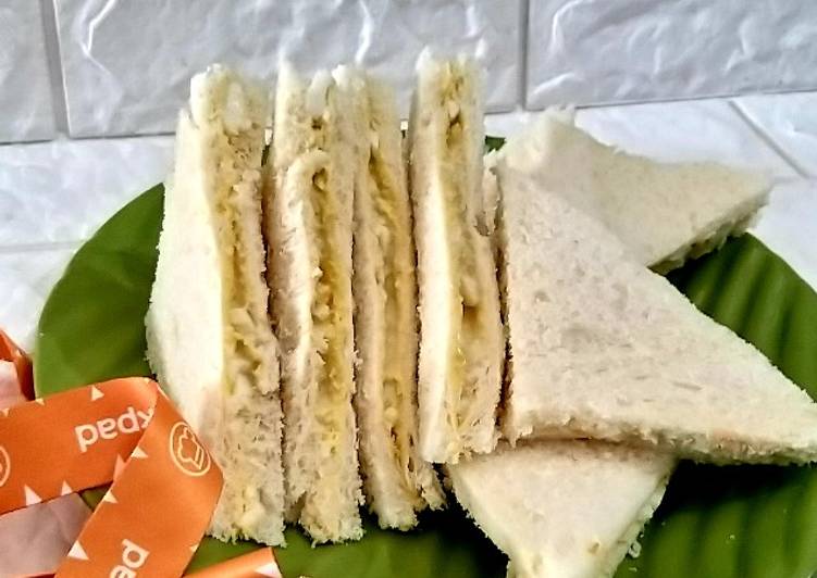 Bagaimana Membuat Tamago sando (sandwich jepang) Anti Gagal