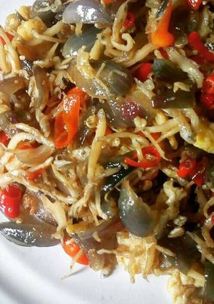 Foto resep Tumis bawang merah teri medan