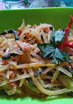 Foto resep Tumis Pepaya Muda