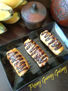 Foto resep Pisang Goreng Gulung dengan topping glaze homemade