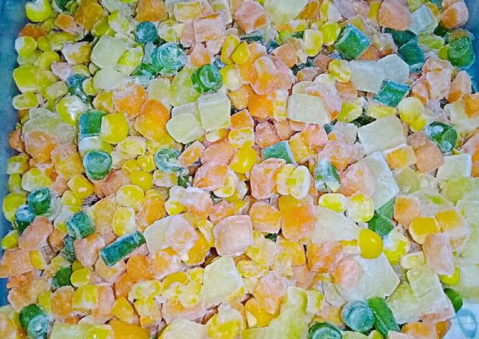 Cara Gampang Menyiapkan Frozen Mix Vegetable, Bisa Manjain Lidah