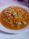 Porotos granados con pilco