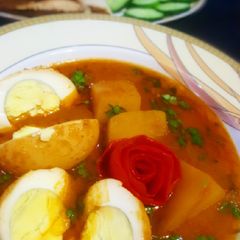 A picture of Anday Aloo ka Salan.