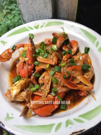 Langkah Gampang Membuat Resep Kepiting saos lada hitam yang Bikin Ngiler Anti Ribet, Mantap
