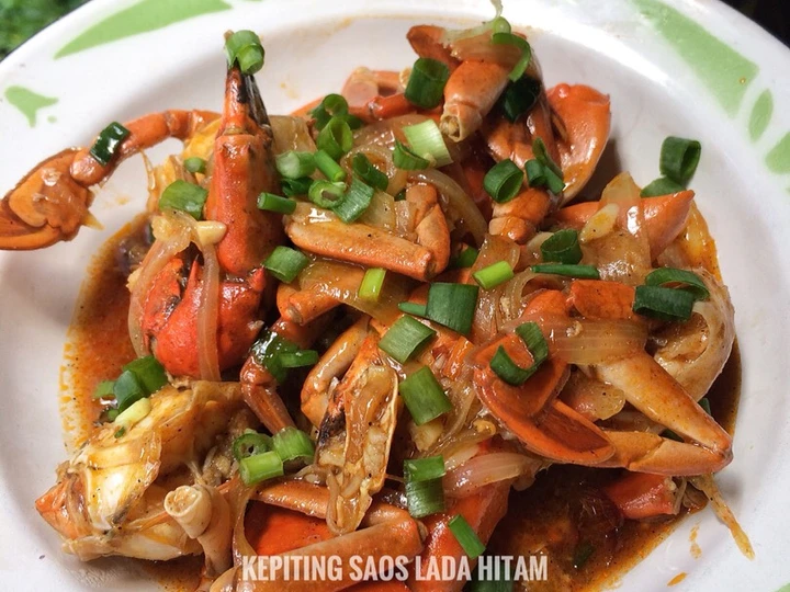 Langkah Gampang Membuat Resep Kepiting saos lada hitam yang Bikin Ngiler Anti Ribet, Mantap