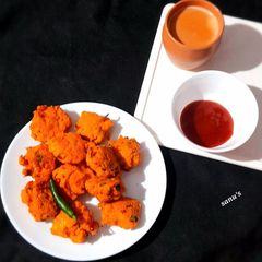 A picture of Matar Dal Fritters.