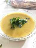 Yellow Lentil Soup with Rice