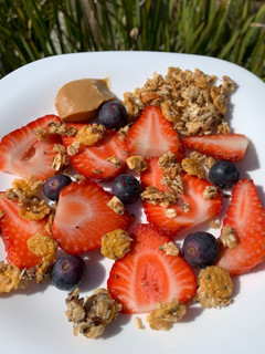 Una foto de Desayuno saludable, completo🤩
