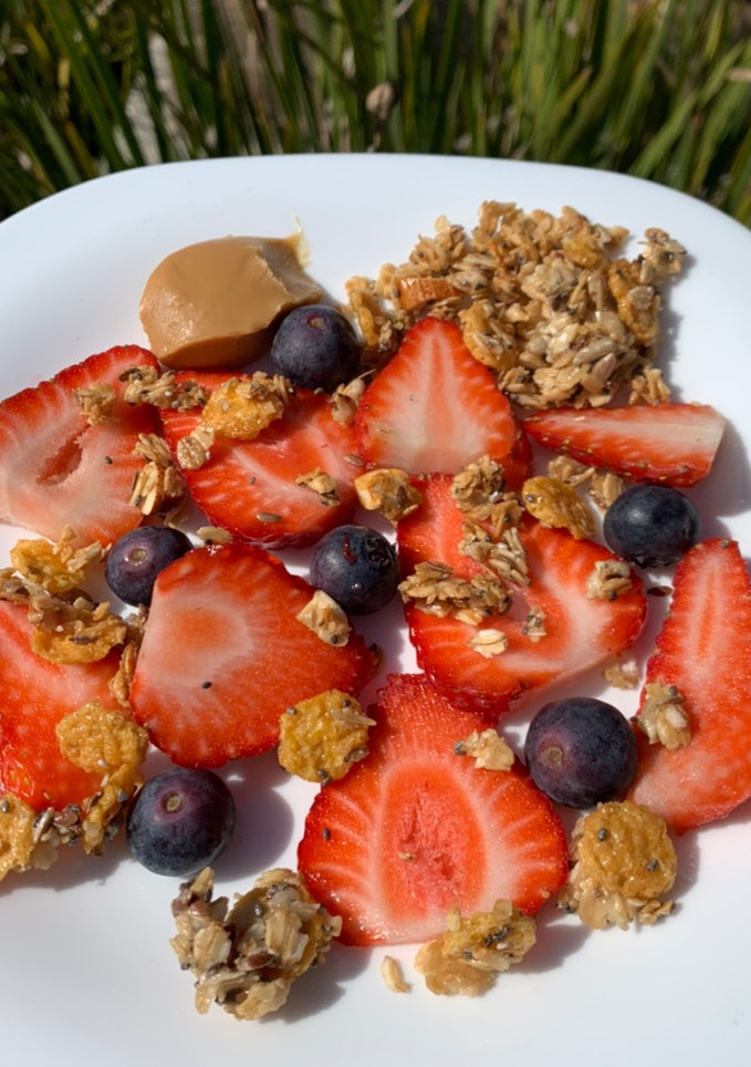 Una foto de Desayuno saludable, completo🤩