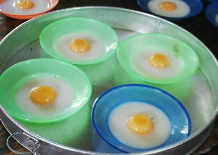 Puding telor ceplok