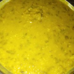 A picture of Tumeric lentils.