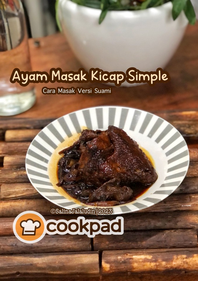 Gambar Ayam Masak Kicap Simple (Versi Suami)