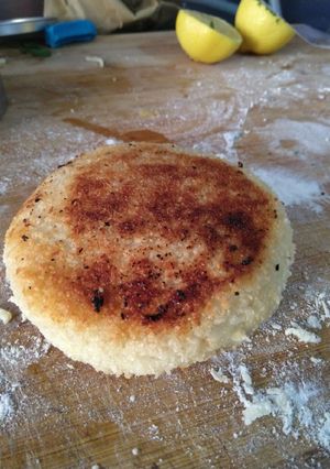 Une photo de Raclette façon galette