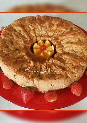 Foto resep Apple Cake No Mixer Ala dapurVY
