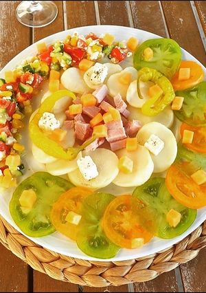 Une photo de Salade du soleil