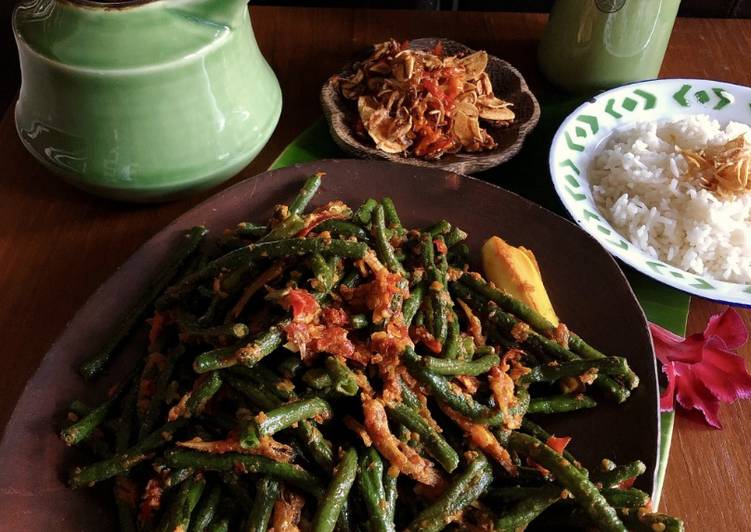Tumis Kacang Panjang Bumbu Bali