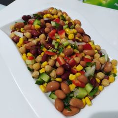 A picture of Mixed bean salad (Mexican).
