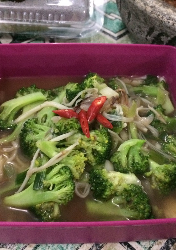 Foto resep Ca Brokoli Enoki