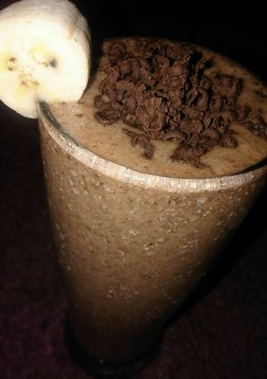 Foto resep Banana Chocolate Smothie 🍸