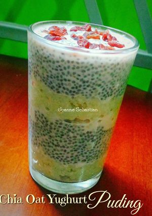 Foto resep Chia Oat Yoghurt Puding