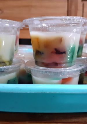 Foto resep Puding mozaik cup