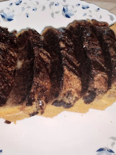 A picture of Marble Cake 🍰🍰.
