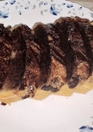 A picture of Marble Cake 🍰🍰.