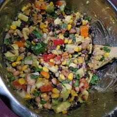 A picture of Cowboy Caviar - aka American Guac.