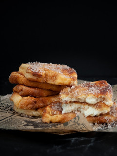 Una foto de Torrijas: tradicionales y en Airfryer